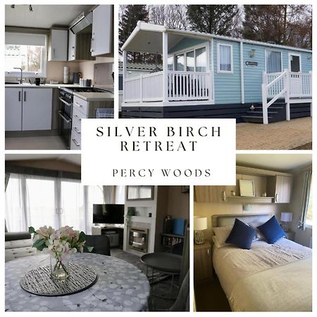 Silver Birch Retreat - Percy Woods Country Retreat With 18 Hole Free Golf Alnwick Exteriör bild